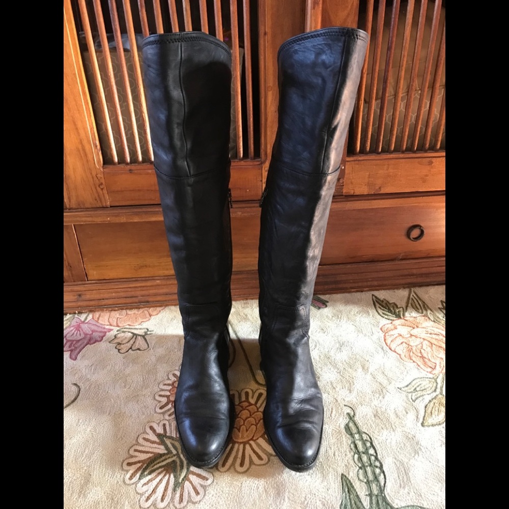 Alberto Fermani supple leather tall boot